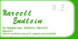 marcell endlein business card